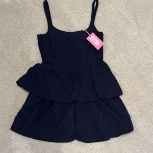 Amanda Uprichard Navy Blue Dress
